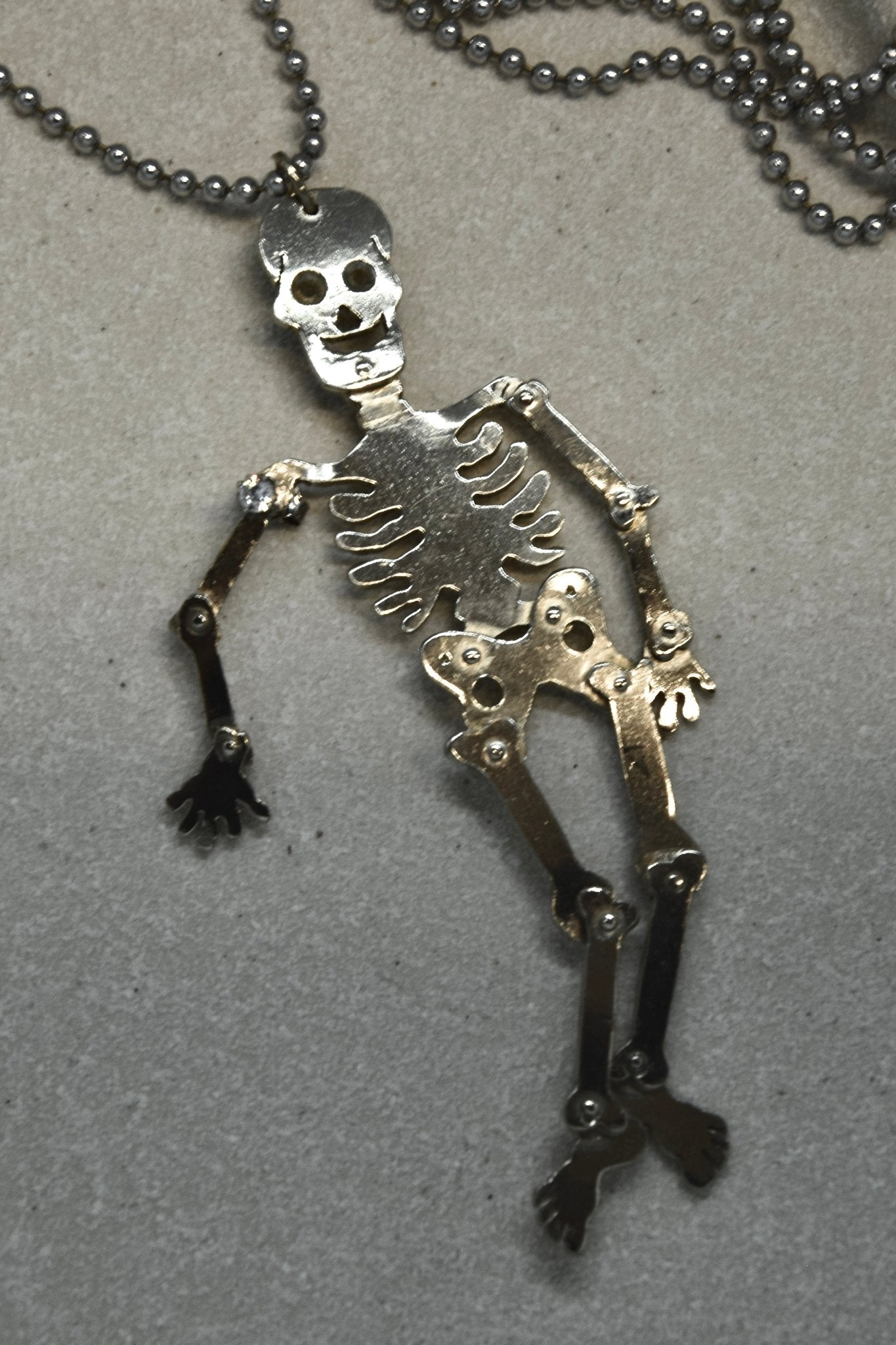 DANCE ON MY GRAVE SKELETON HANGER - DROOL DESIGN AND JEWELLERY®