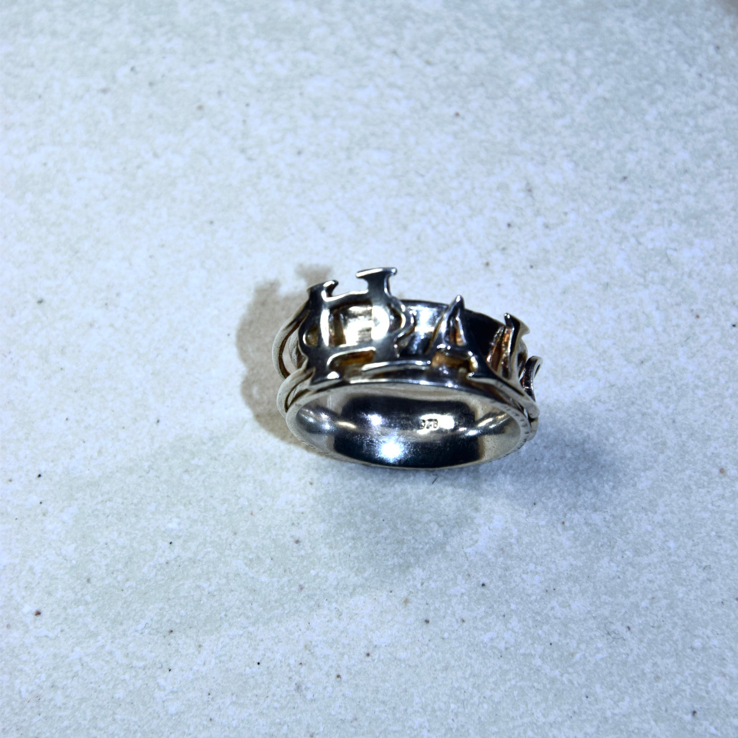 HALO SPINNER RING