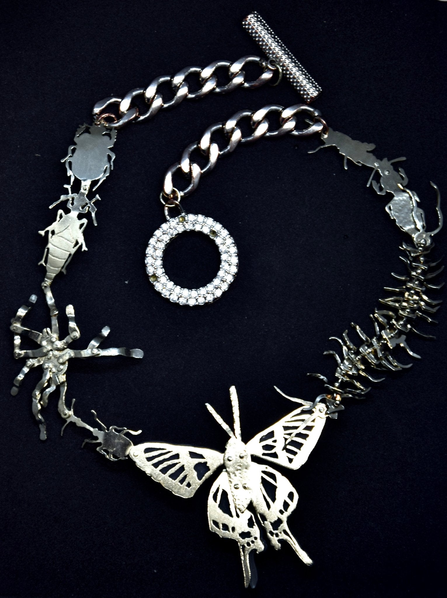 PRISONER OF BEETLES NECKLACE - DROOL DESIGN AND JEWELLERY®